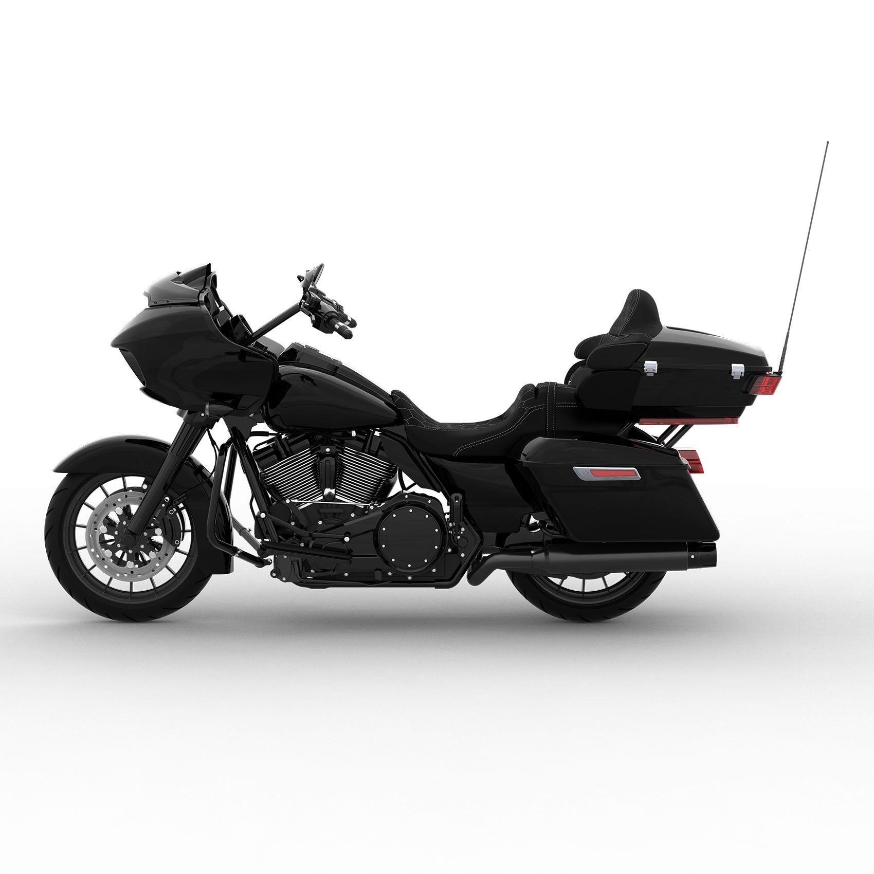 HR3 Vivid Black Complete Body Fairing Kit For Harley Road Glide Limited FLTRK 15-23