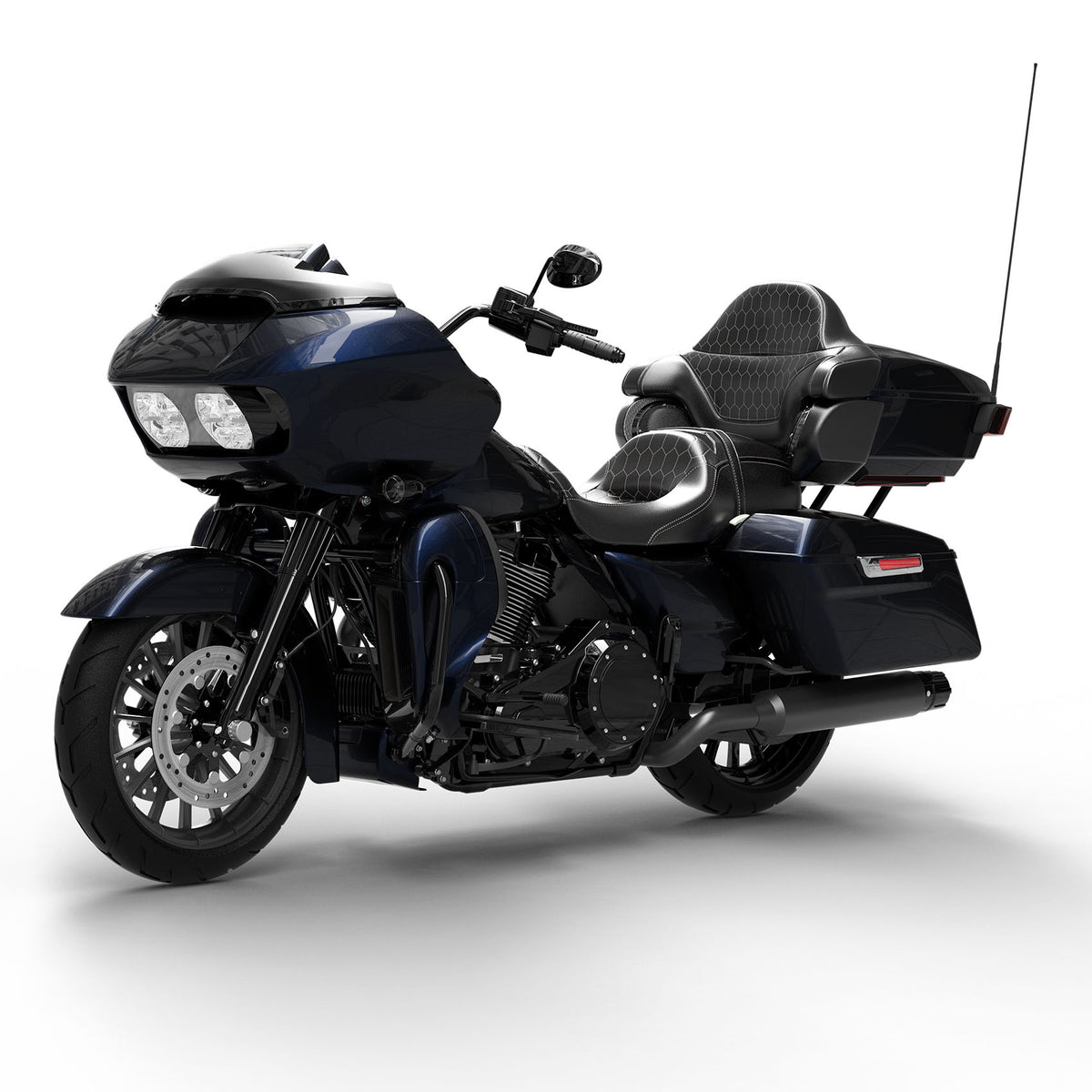 HR3 Midnight Blue Complete Body Fairing Kit For Harley Road Glide Limited FLTRK 15-23