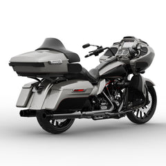 HR3 Billet Silver / Vivid Black 2017RGU Complete Body Fairing Kit For Harley Road Glide Limited FLTRK 15-23