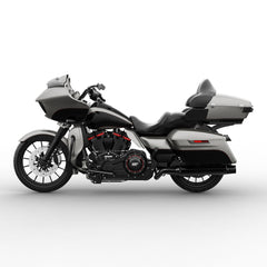 HR3 Billet Silver / Vivid Black 2017RGU Complete Body Fairing Kit For Harley Road Glide Limited FLTRK 15-23