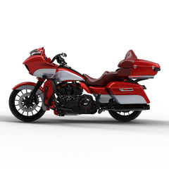 HR3 Wicked Red / Barracuda Silver 2019RGU Complete Body Fairing Kit For Harley Road Glide Limited FLTRK 15-23
