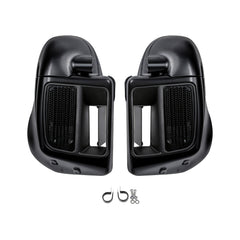 HR3 Black Denim Vented Lower Fairing Kit For Harley Touring Models 2014-2023 (Fits water cooled models)