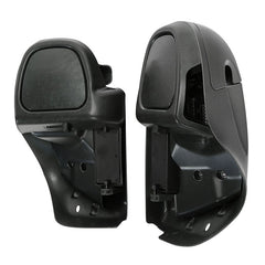 HR3 Industrial Gray Vented Lower Fairing Kit For Harley Touring Models 2014-2023 (Fits water cooled models)