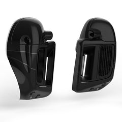 HR3 Dark Slate Candy / Arctic Black Vented Lower Fairing Kit For Harley Touring Models 2014-2023 (Fits water cooled models)