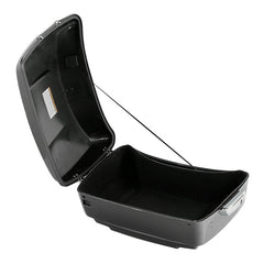 HR3 Industrial Gray King Size Touring Trunk Luggage with Speaker Cut Outs For 14-24 Harley Touring