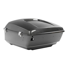 HR3 Industrial Gray King Size Touring Trunk Luggage with Speaker Cut Outs For 14-24 Harley Touring