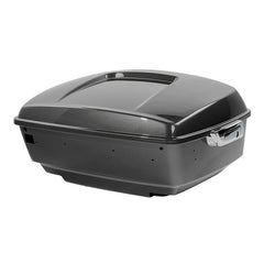 HR3 Industrial Gray King Size Touring Trunk Luggage with Speaker Cut Outs For 14-24 Harley Touring