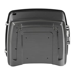 HR3 Industrial Gray King Size Touring Trunk Luggage with Speaker Cut Outs For 14-24 Harley Touring