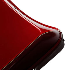 HR3 Mysterious Red Sunglo/ Velocity Red Sunglo King SizeTouring Trunk Luggage with Speaker Cut Outs For 14-24 Harley Touring