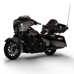 HR3 Black Honeycomb Fade Complete Body Fairing Kit For Harley Ultra Limited FLHTK 14-23