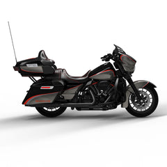 HR3 Black Honeycomb Fade Complete Body Fairing Kit For Harley Ultra Limited FLHTK 14-23