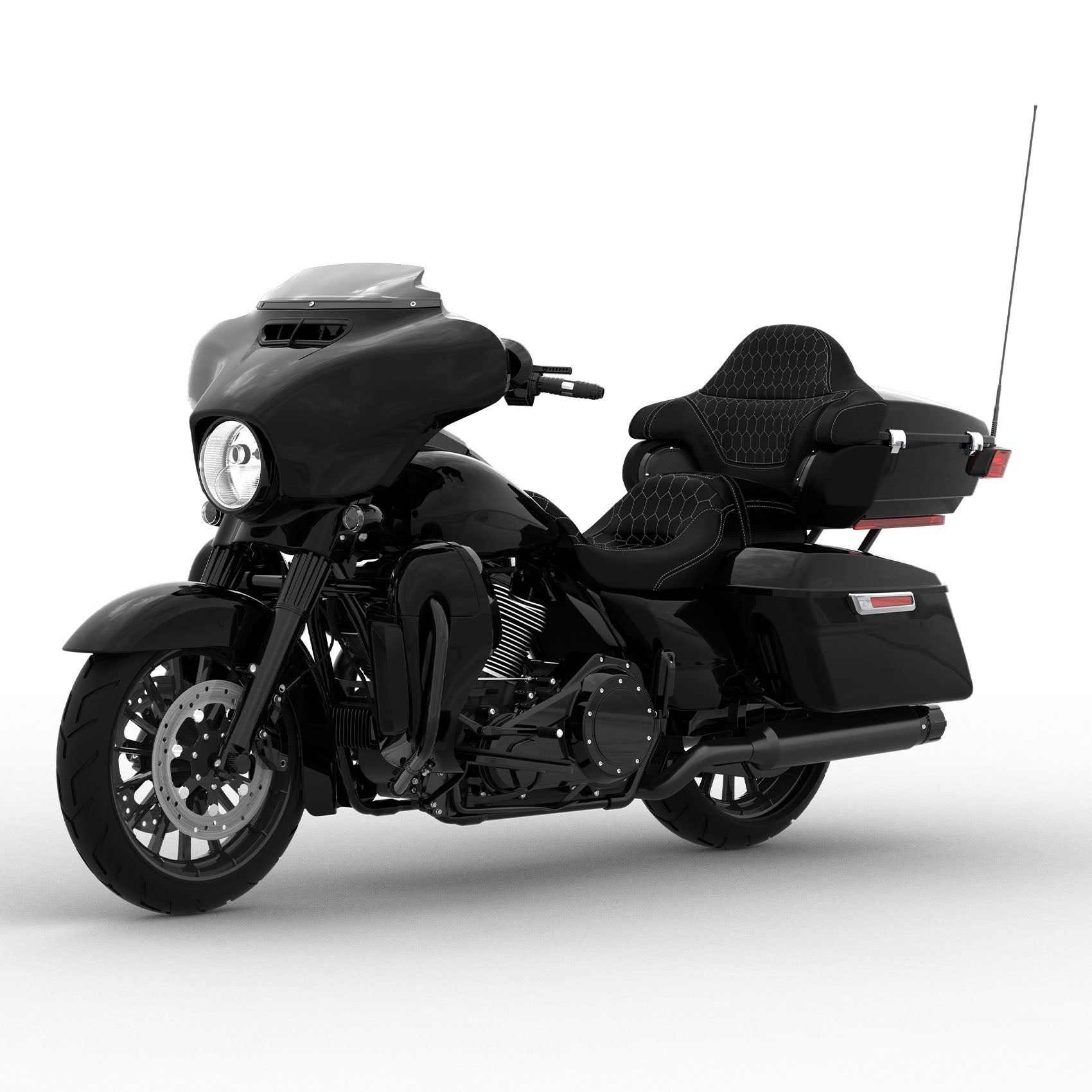 HR3 Vivid Black Ultra Limited Complete Body Fairing Kit For Harley Ultra Limited FLHTK 14-23