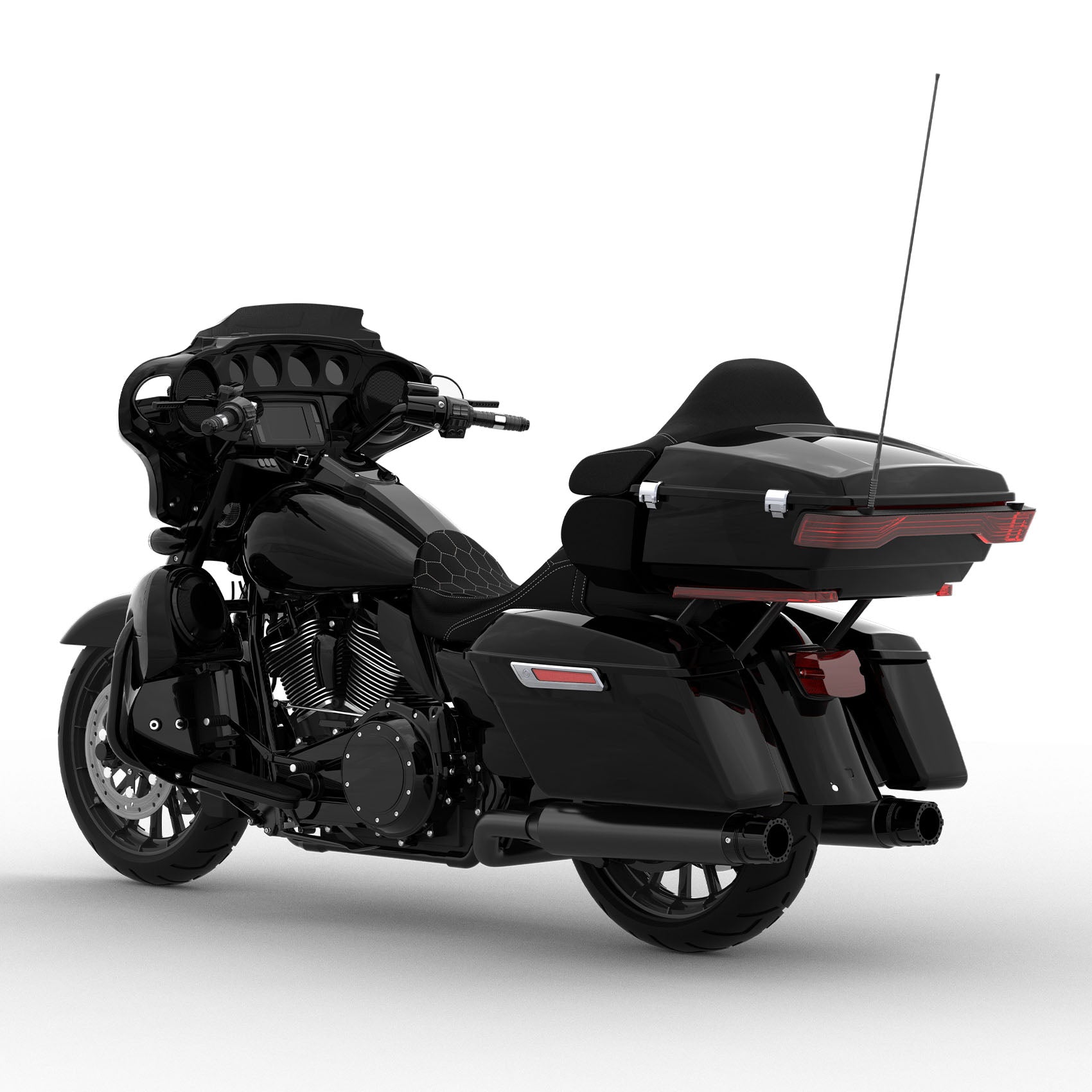 HR3 Vivid Black Ultra Limited Complete Body Fairing Kit For Harley Ultra Limited FLHTK 14-23
