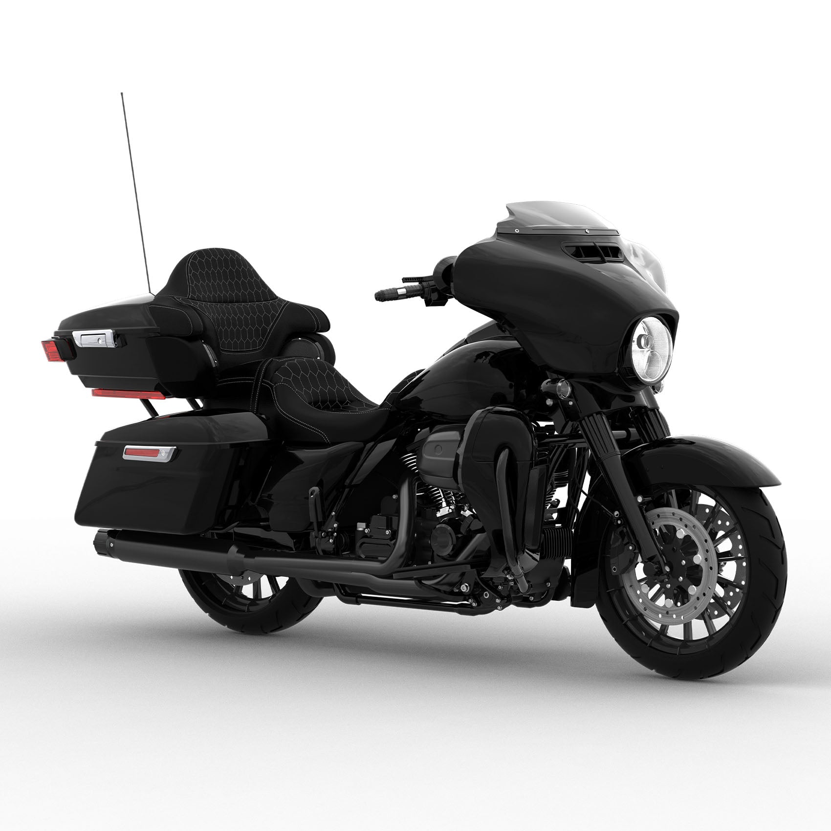 HR3 Vivid Black Ultra Limited Complete Body Fairing Kit For Harley Ultra Limited FLHTK 14-23