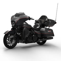 HR3 Industrial Gray Denim / Black Denim Complete Body Fairing Kit For Harley Ultra Limited FLHTK 14-23