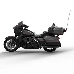 HR3 Industrial Gray Denim / Black Denim Complete Body Fairing Kit For Harley Ultra Limited FLHTK 14-23