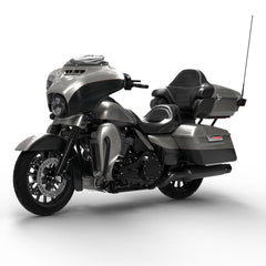 HR3 Billet Silver / Vivid Black Complete Body Fairing Kit For Harley Ultra Limited FLHTK 14-23