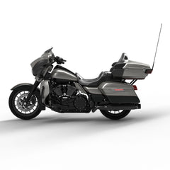 HR3 Billet Silver / Vivid Black Complete Body Fairing Kit For Harley Ultra Limited FLHTK 14-23