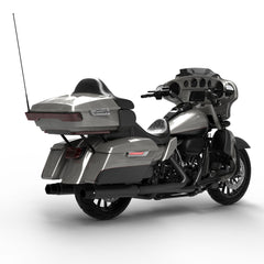 HR3 Billet Silver / Vivid Black Complete Body Fairing Kit For Harley Ultra Limited FLHTK 14-23