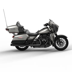 HR3 Billet Silver / Vivid Black Complete Body Fairing Kit For Harley Ultra Limited FLHTK 14-23