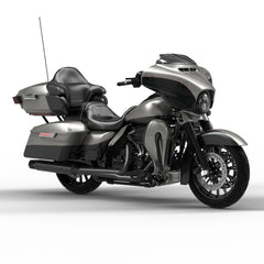 HR3 Billet Silver / Vivid Black Complete Body Fairing Kit For Harley Ultra Limited FLHTK 14-23