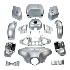 HR3 Barracuda Silver 2020UL Ultra Limited Complete Body Fairing Kit For Harley Ultra Limited FLHTK 14-23