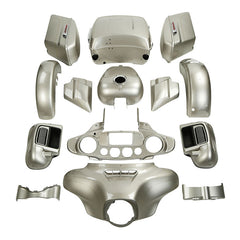 HR3 Silver Fortune 2018UC Complete Body Fairing Kit For Harley Ultra Limited FLHTK 14-23