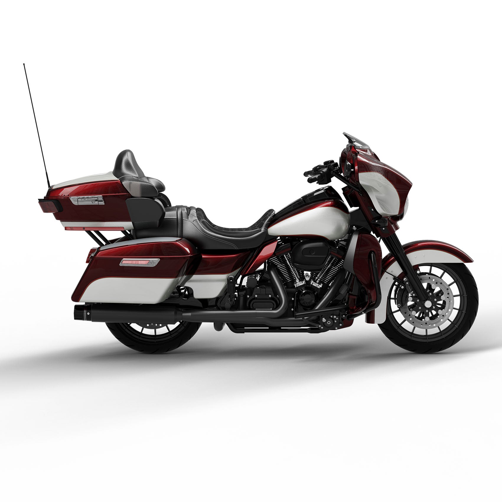 HR3 Twisted Cherry / Silver Fortune Complete Body Fairing Kit For Harley Ultra Limited FLHTK 14-23