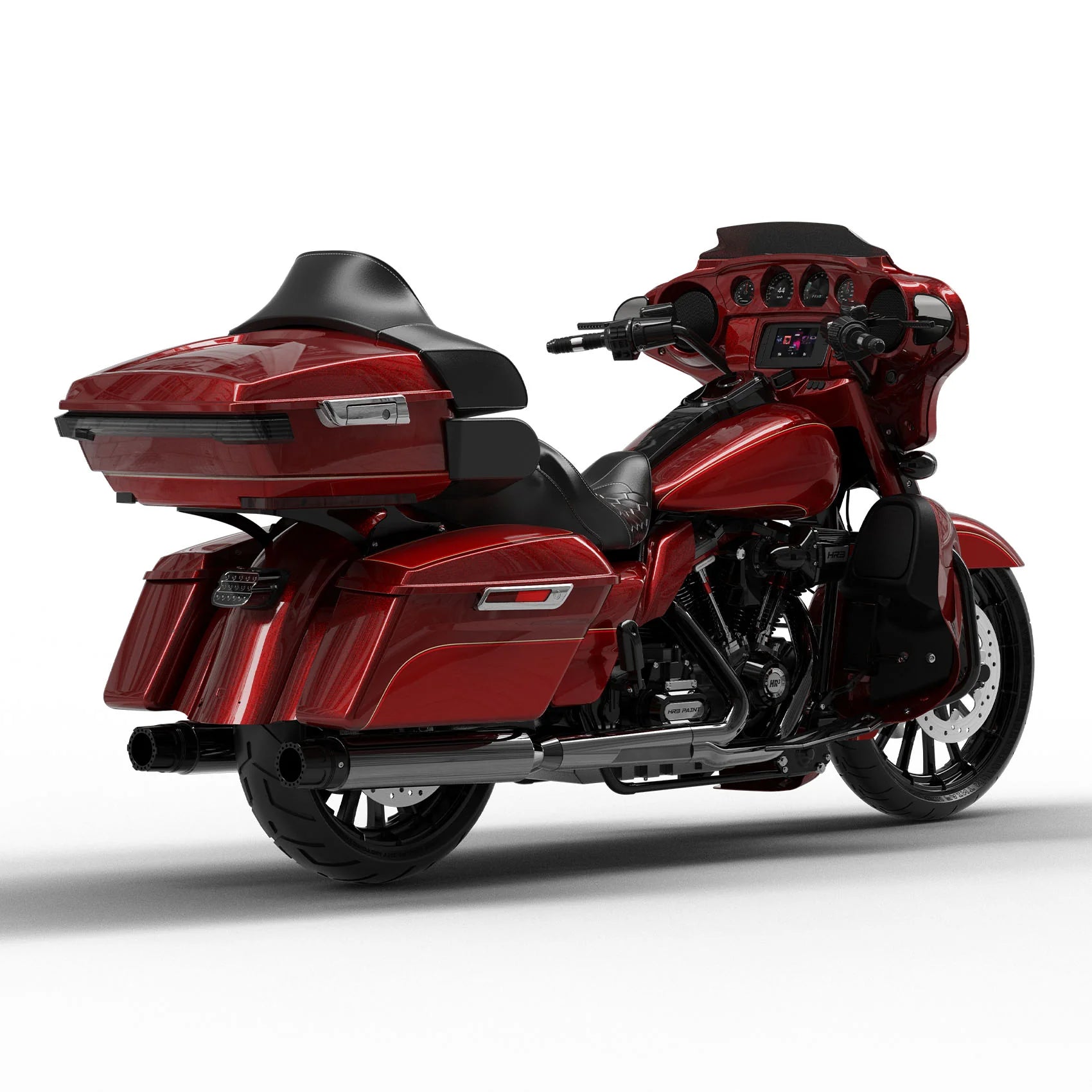 HR3 Mysterious Red Sunglo/ Velocity Red Sunglo Complete Body Fairing Kit For Harley Ultra Limited FLHTK 15-23