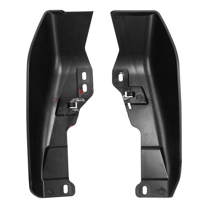 HR3 Dark Alloy / Black Denim Mid-Frame Air Deflectors For Harley Touring and Trike Models 09-24
