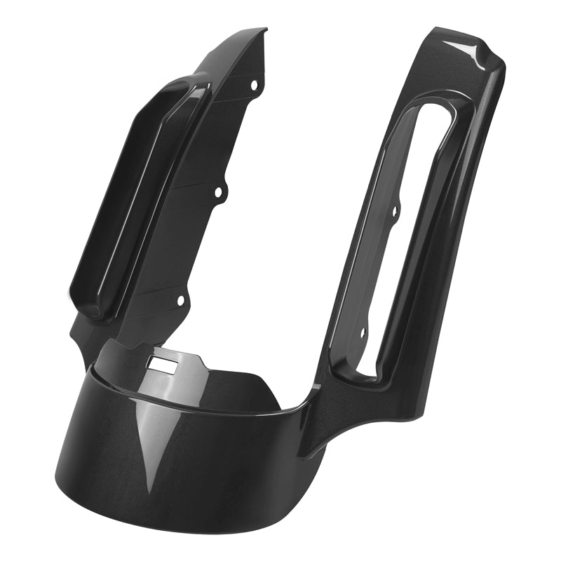 HR3 Dark Alloy / Black Denim CVO STYLE Rear Fender Filler Panel FOR Harley Touring 2014-2023