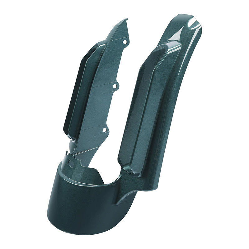 HR3 Silver Pine / Spruce CVO STYLE Rear Fender Filler Panel FOR Harley Touring 2014-2023