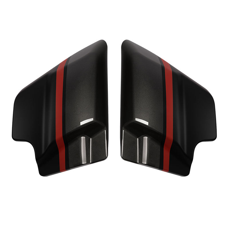 HR3 Dark Alloy / Black Denim Side Covers 2018 CVO STREET GLIDE (FLHXSE )