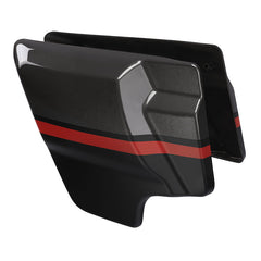 HR3 Dark Alloy / Black Denim Side Covers 2018 CVO STREET GLIDE (FLHXSE )