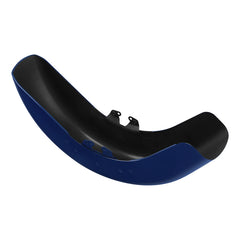 HR3 Superior Blue Motorcycle 18" Wide Tire Front Mudguard Fender For Harley Touring Models 2014-2023