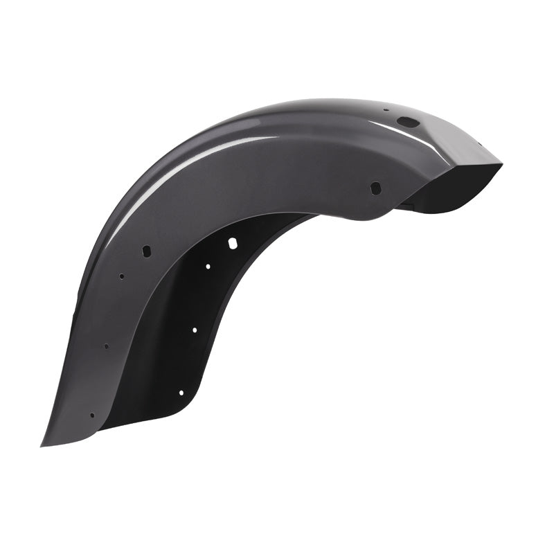 HR3 Gauntlet Gray Metallic Rear Fender Mudguard For Harley 2014-2023 FLHX FLHXS, 2015-2023 FLTRX FLTRXS