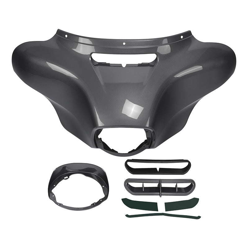 HR3 Gauntlet Gray Metallic Outer Batwing Fairing Cowl Upper 2021 STREET GLIDE SPECIAL (FLHXS)