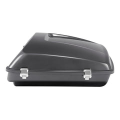 HR3 Gauntlet Gray Metallic 5.5" Razor Style Touring Trunk Luggage For 14-24 Touring