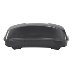HR3 Gauntlet Gray Metallic 5.5" Razor Style Touring Trunk Luggage For 14-24 Touring