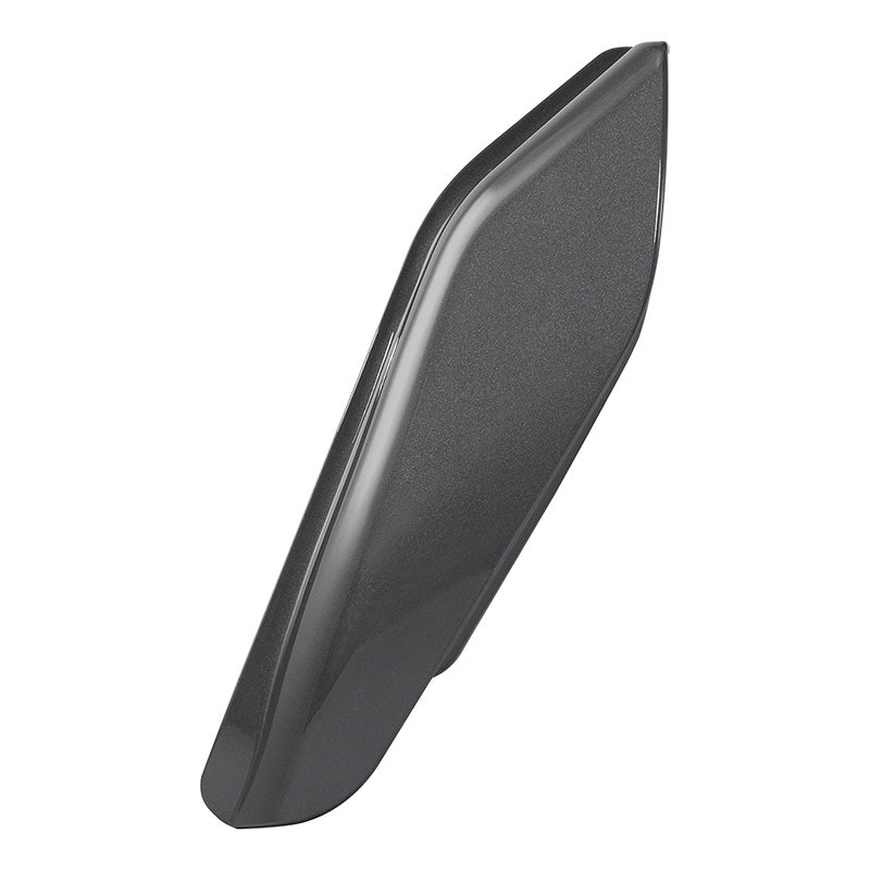 HR3 Gauntlet Gray Metallic Mid-Frame Air Deflectors For Harley Touring and Trike Models 09-24