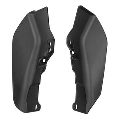 HR3 Gauntlet Gray Metallic Mid-Frame Air Deflectors For Harley Touring and Trike Models 09-24