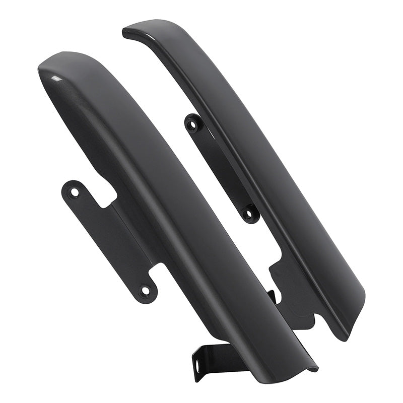 HR3 Gauntlet Gray Metallic Saddlebag Filler Strips For Harley Touring Models 14-24