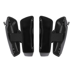 HR3 Gauntlet Gray Metallic Hard Saddlebags (Regular) For 14-23 Harley Touring