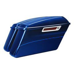 HR3 Superior Blue 2015UL Hard Saddlebags (Regular) For 14-23 Harley Touring