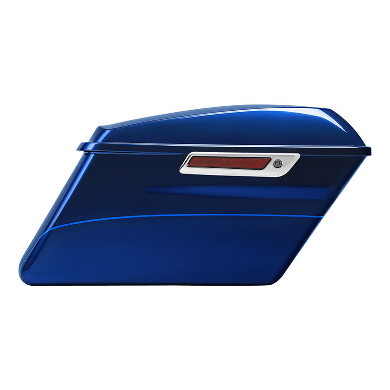 HR3 Superior Blue 2015UL Hard Saddlebags (Regular) For 14-23 Harley Touring