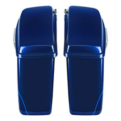HR3 Superior Blue 2015UL Hard Saddlebags (Regular) For 14-23 Harley Touring