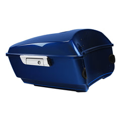 HR3 Superior Blue 2015UL King Size Touring Trunk Luggage with Speaker Cut Outs For 14-24 Harley Touring