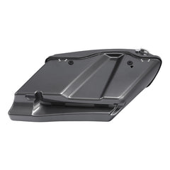 HR3 Gauntlet Gray Metallic CVO Stretched Saddlebags with Speaker Lids For 14-23 Harley Touring