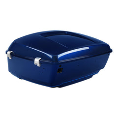 HR3 Superior Blue 2015UL King Size Touring Trunk Luggage with Speaker Cut Outs For 14-24 Harley Touring