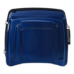 HR3 Superior Blue 2015UL King Size Touring Trunk Luggage with Speaker Cut Outs For 14-24 Harley Touring